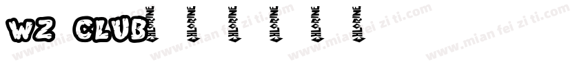 wz club字体转换